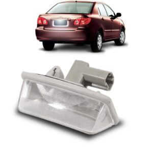 Luz De Placa Corolla 1998 1999 2000 2001 A 2008 Com Soquete