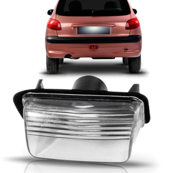 Luz De Placa Peugeot 206 1998 1999 2000 2001 2002 A 2011