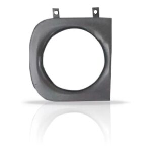 Kit Grade Radiador  D10 1974 A 1984 Preto Com Aros Ferro Preto