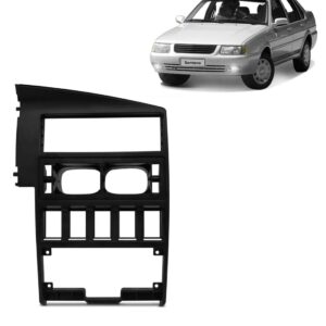 Moldura Painel Central Rádio Santana 1993 Á 1998 Sem Difusor