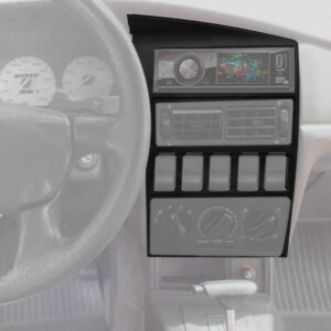 Moldura Painel Central Rádio Santana 1993 Á 1998 Sem Difusor