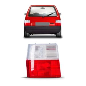 Lente Lanterna Uno Bicolor 1984 A 2003 Lado Esquerdo