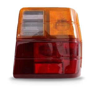 Lente Lanterna Traseira Uno 1984/03 Tricolor Acrílico Oferta Lado Direito