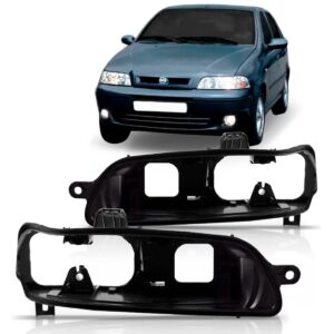 Carcaça Plastico Do Farol Fiat Palio 2001 2002 2003  Lado Esquerdo