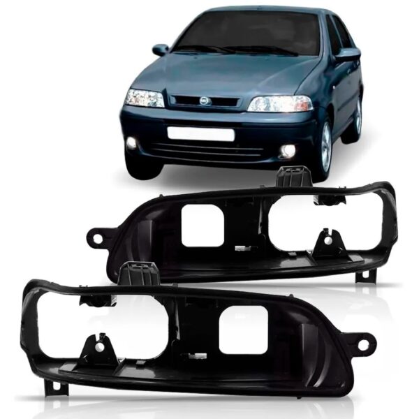 Carcaça Plastico Do Farol Fiat Palio 2001 2002 2003  Lado Esquerdo