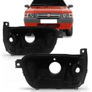 Carcaça De Farol Uno 2004 2005 2006 2007 2008 2009 2010 Lado Direito