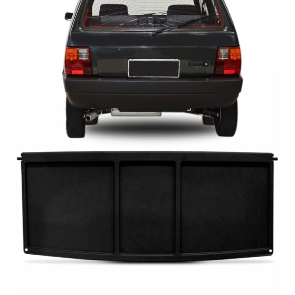 Tampão Porta Mala Som Uno 1991 92 93 94 95 96 A 2003 Preto