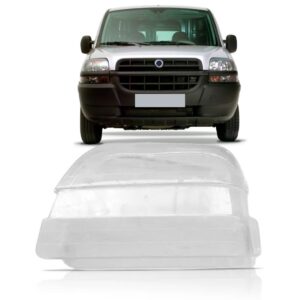 Lente Farol Doblo 2002 2003 2004 2005 2006 2007 2008 2009 Lado Esquerdo