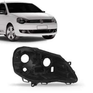 Carcaça Farol Polo 2007 2008 2009 2010 2011 2012 2013 2014 Lado Direito