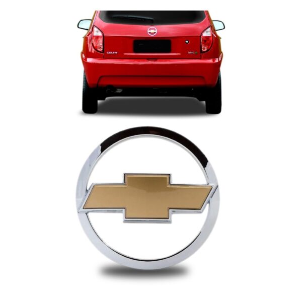 Emblema Tampa Traseiro Celta Prisma 2007 2008 2009 2010 2011