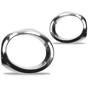 Par Moldura Farol Milha Palio 2010 2011 2012 Cromado Cromado