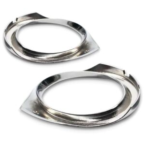 Par Moldura Farol Milha Palio 2010 2011 2012 Cromado Cromado