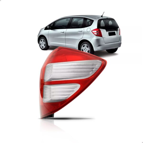 Sinaleira Traseira Fit 2009 2010 2011 2012 Bicolor Cl Lado Direito