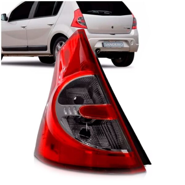 Lanterna Traseira Renault Sandero 2008 2009 2010 2011 Fumê Lado Esquerdo