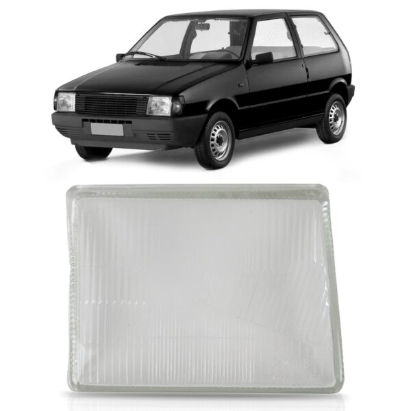 Lente Farol Uno 1985 1986 1987 1988 1989 1990 Mega Desconto Lado Direito