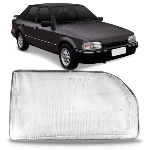 Lente Farol Escort 1987 1988 1989 1990 1991 1992 1993 1994 Lado Direito