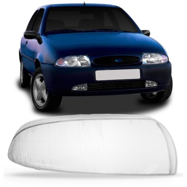 Lente Farol Fiesta 1996 1997 1998 Lado Direito
