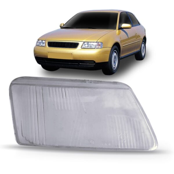 Lente Farol Audi A3 1996 1997 1998 1999 2000 Lado Direito