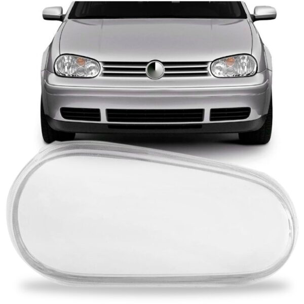 Lente Farol Golf 1998 1999 2000 01 2002 2003 2004 2005 2006 Lado Direito