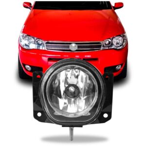 Farol Milha Auxiliar Palio 2001/2011 Com Ferradura Lâmpada