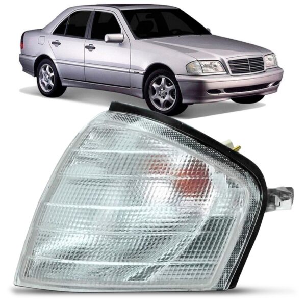 Lanterna Sinaleira C220 1994 95 96 97 98 99 2000 Cristal Lado Esquerdo