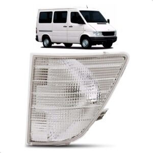 Lanterna Pisca Seta Sprinter 95 96 97 A 02 Cristal 1ª Linha Esquerdo Motorista