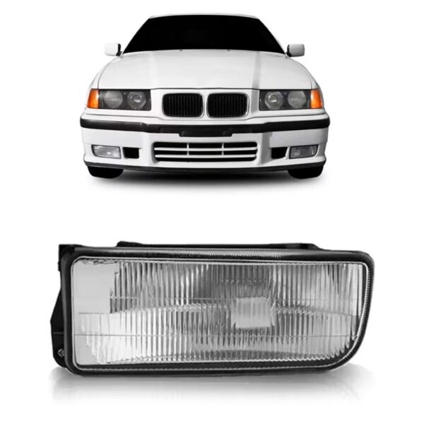 Farol Milha Auxiliar Bmw S3 91 92 93 94 95 96 1997 1ª Linha Esquerda