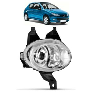Farol Milha Auxiliar Peugeot 206 1998 1999 2000 01 02 2003 Lado Direito