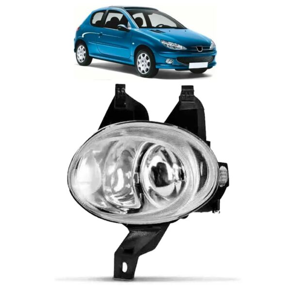 Farol Milha Auxiliar Peugeot 206 1998 1999 2000 01 02 2003 Lado Esquerdo