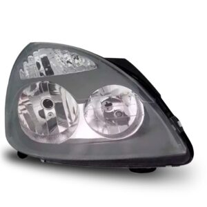 Farol Dianteiro Para Renault Clio 03 04 A 12 Cinza 1ª Linha Direito/passageiro