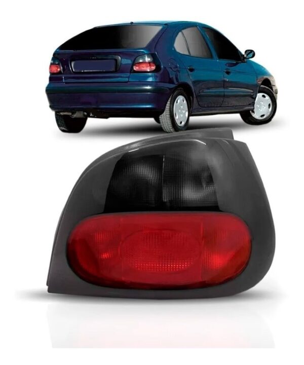 Lanterna Traseira Megane Hatch 1996 A 99 Mala Fume Promoção Lado Direito