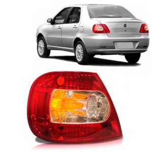 Lanterna Traseira Siena 2004 2005 2006 2007 Foco Simples Lado Esquerdo