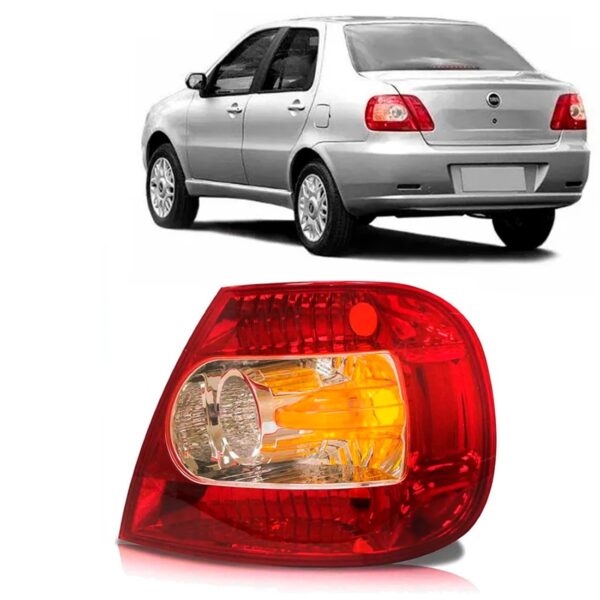 Lanterna Traseira Siena 2004 2005 2006 2007 Foco Simples Lado Direito