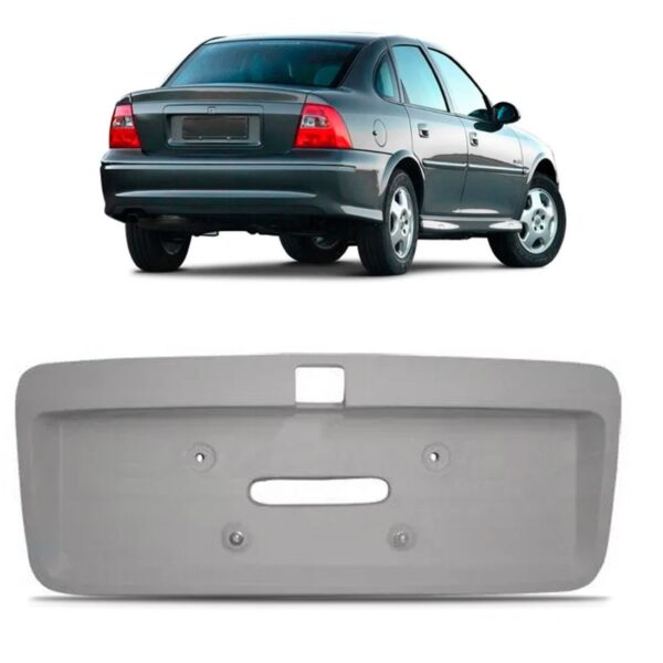 Aplique Placa Traseira Vectra 2000 2001 2002 03 2004 Primer Cinza