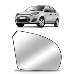 Lente Espelho Retrovisor Fiesta 2003 04 05 06 07 08 A 2012 Lado Direito