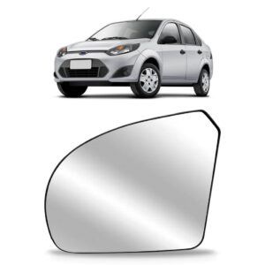 Lente Espelho Retrovisor Fiesta 2003 04 05 06 07 08 A 2012 Lado Esquerdo