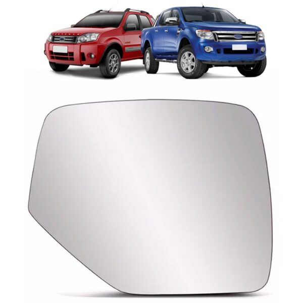 Lente Espelho Retrovisor Ecosport 2004 A 12 Ranger 2005 A 09 Lado Direito