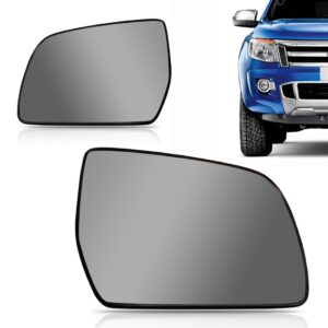 Lente Retrovisor Ford Ranger 2013 A 2023 Lado Esquerdo