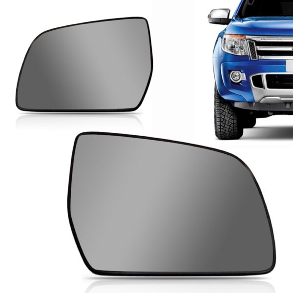 Lente Retrovisor Ford Ranger 2013 A 2023 Lado Esquerdo