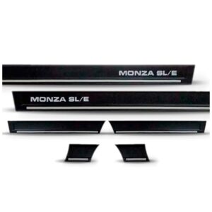 Friso Lateral Monza Sle 1991 A 1993 2pts 6pcs Preto Preto