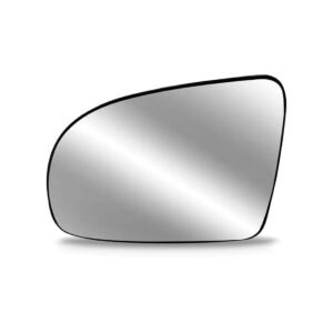 Lente Retrovisor Corsa 1994 A 2000 Classic 2000 A 2013 Prata Lado Esquerdo