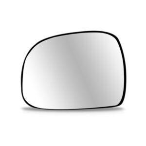 Lente Espelho Retrovisor S10 Blazer 1995 96/12 Prata Oferta Lado Esquerdo