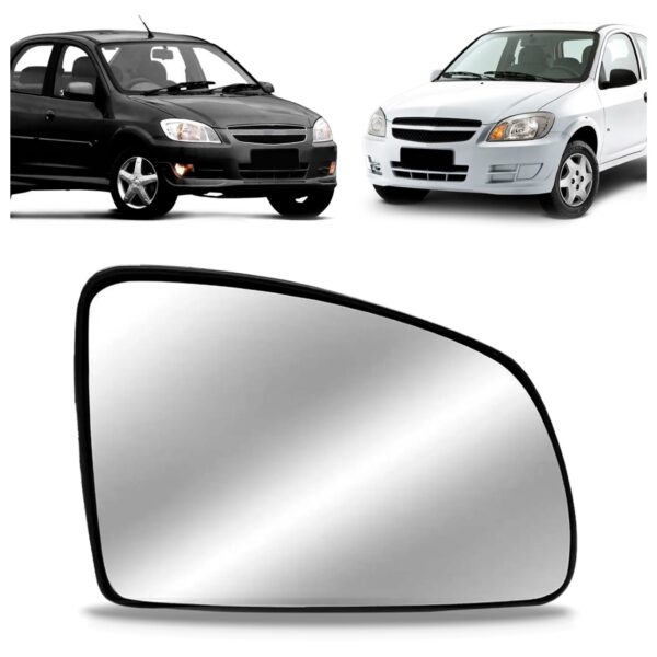 Lente Espelho Retrovisor Celta Prisma 06 07 08 09 10 11 2012 Lado Direito