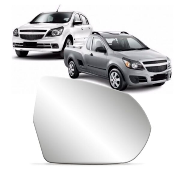 Lente Espelho Retrovisor Agile Montana 2010 11 12 13 2014 Lado Direito