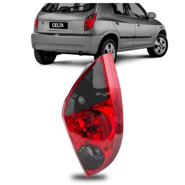 Lanterna Traseira Celta 07 08 09 10 11 12 13 14 Fumê Oferta Lado Direito