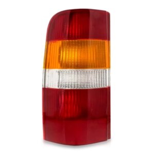 Lanterna Traseira Courier 1996 A 2009 Tricolor Com Chicote Lado Esquerdo