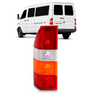 Lanterna Traseira Sprinter 1995/2002 Tricolor Furgão Oferta Lado Esquerdo