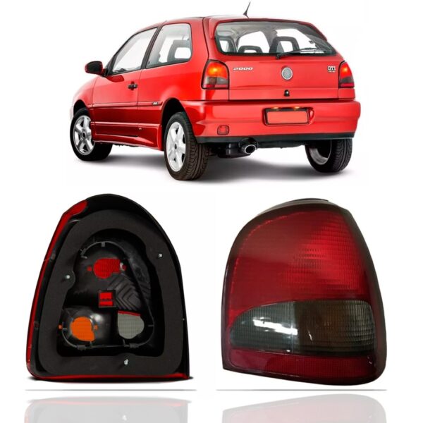 Sinaleira Traseira Gol G2 1995 1996 1997 1998 1999 Fumê Lado Direito