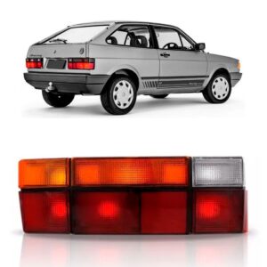 Lanterna Traseira Gol 1987/94 Tricolor Lente Acrilico Oferta Lado Esquerdo