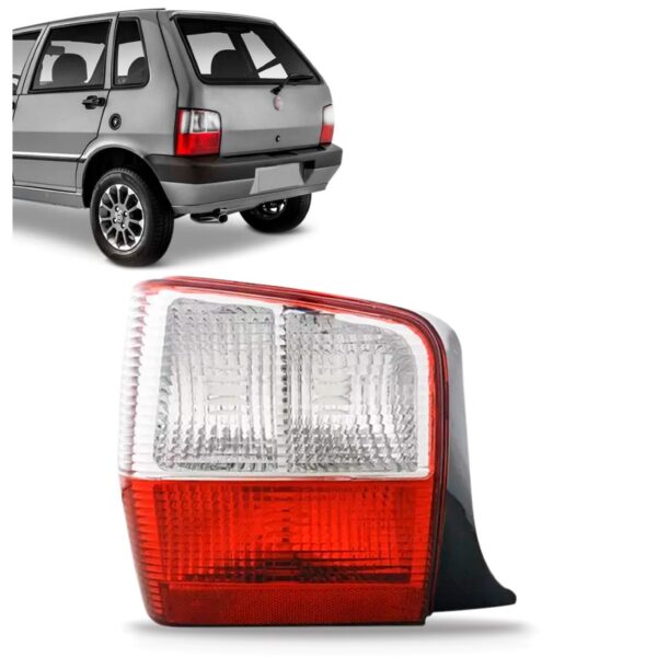 Sinaleira Traseira Uno 2004 2005 2006 2007 08 09 2010 Bicolo Lado Esquerdo